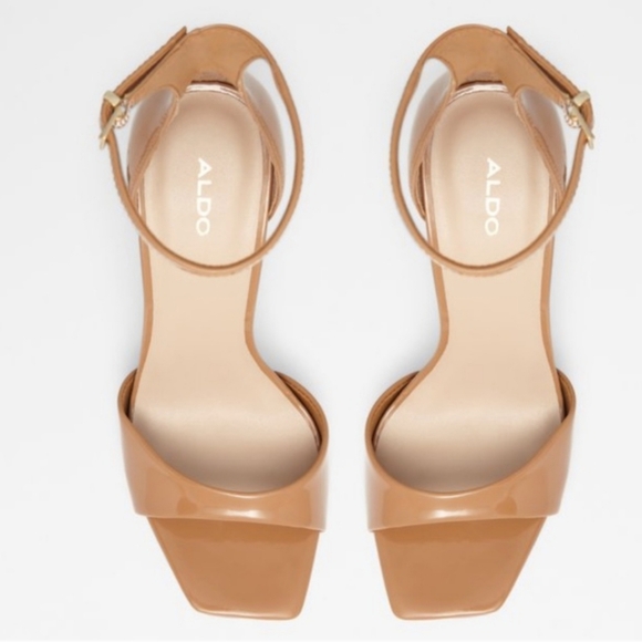 Aldo Livia Heel- Cognac 8.5 - Picture 2 of 8